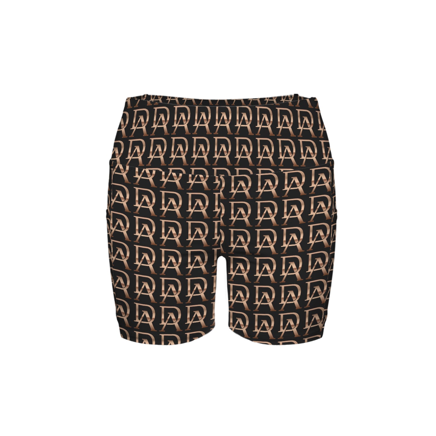 High Waist Deep Pockets Yoga Shorts