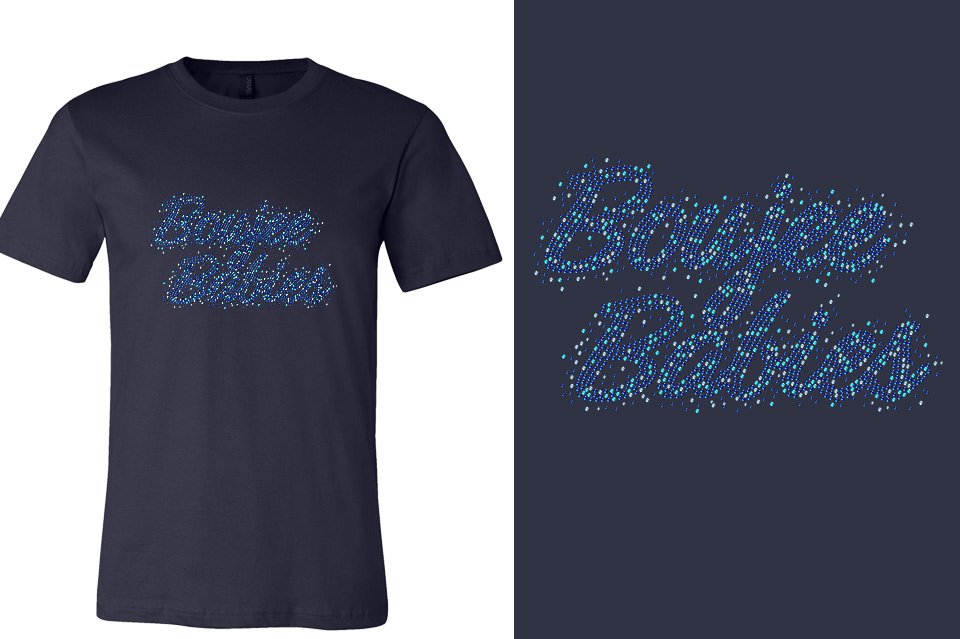 Rhinestones Boujee Babies Unisex t-shirt