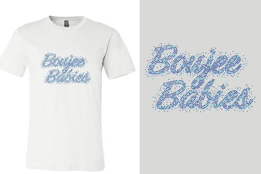 Rhinestones Boujee Babies Unisex t-shirt