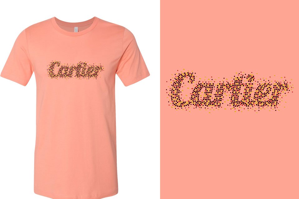 Rhinestones Cartier Unisex t-shirt