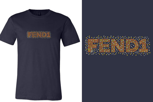 Rhinestones Fend1 Unisex t-shirt