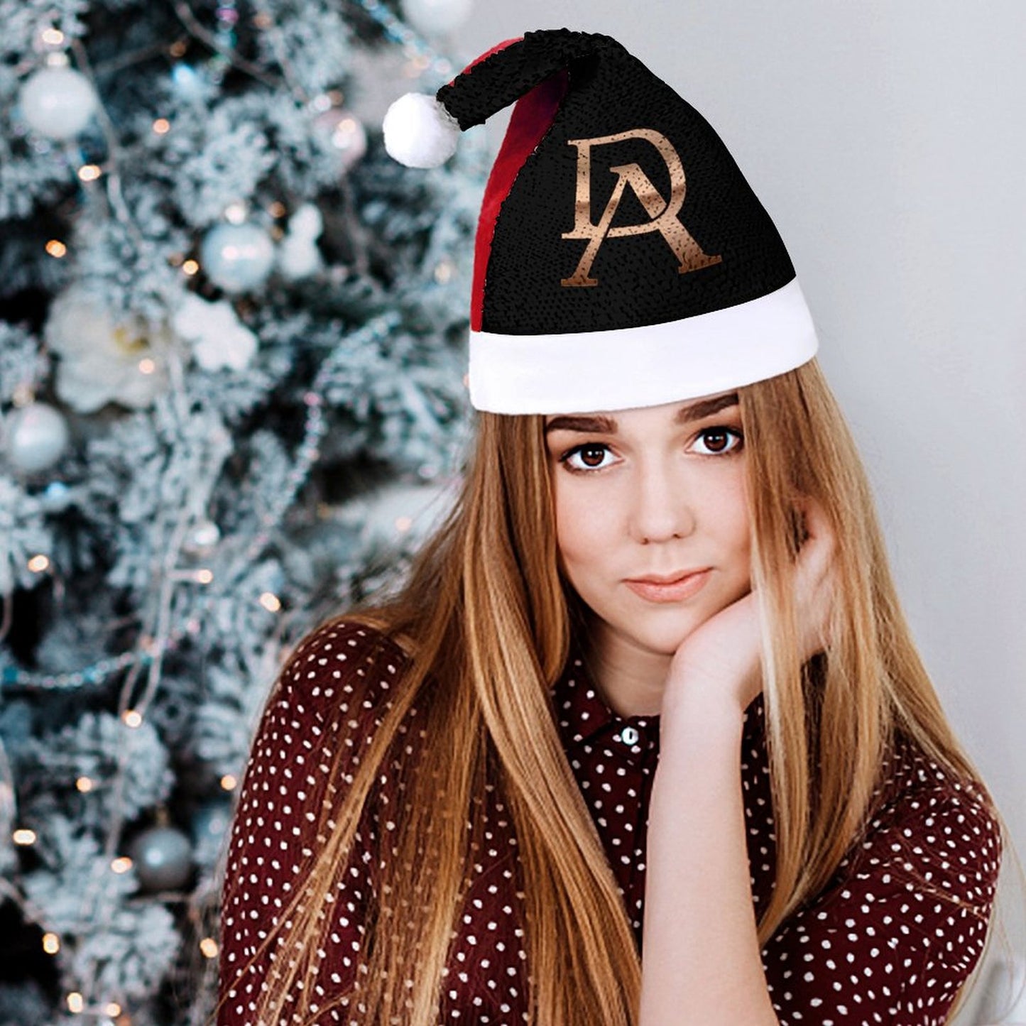 Sequin Christmas Hat