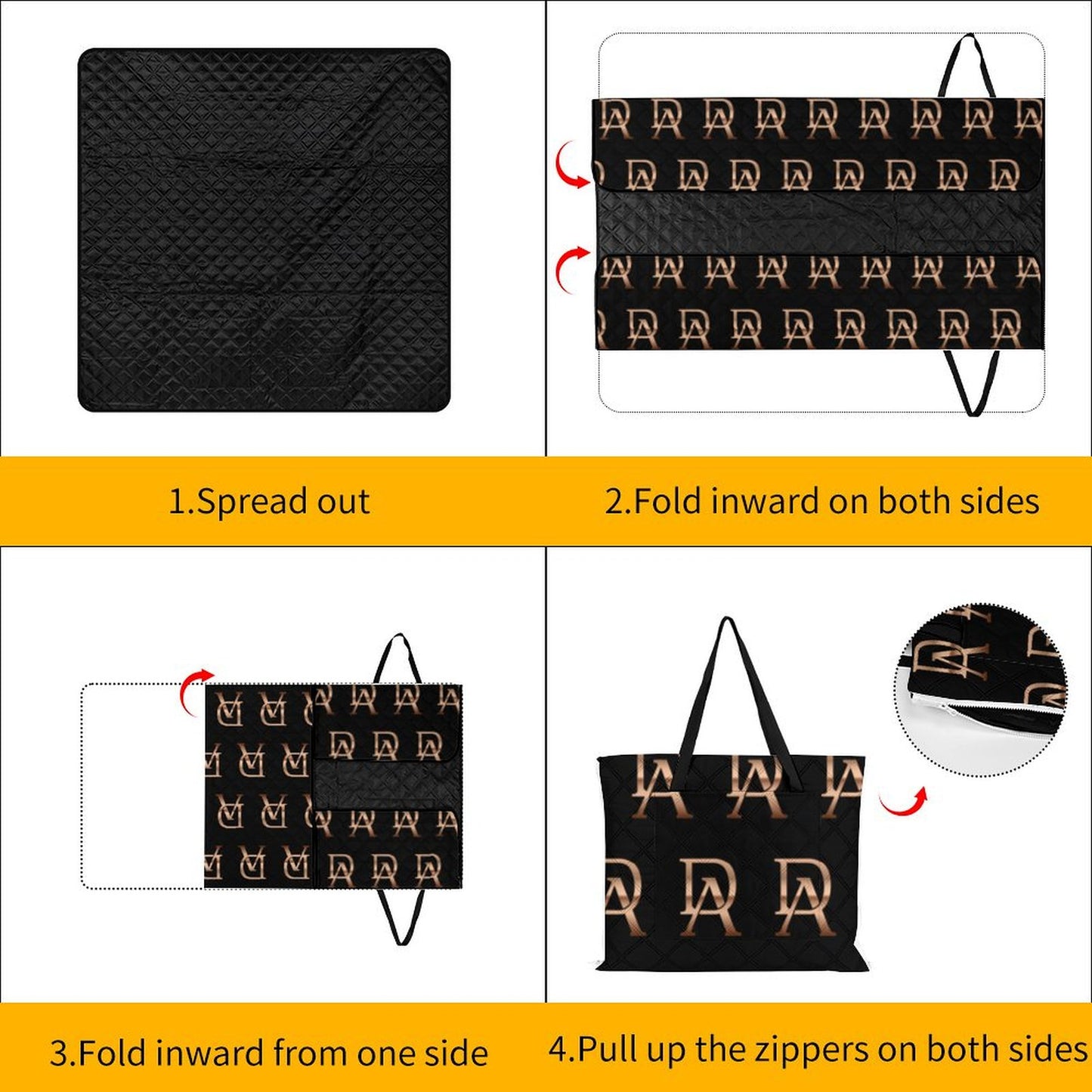 Zipper Style Mat